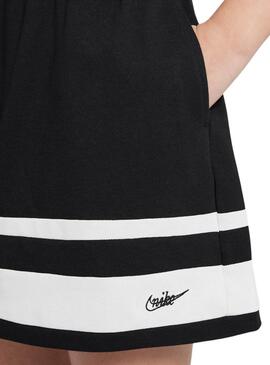 Short Nike Sportswear negro para niña
