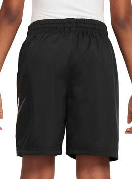 Bermuda Nike Woven negro para niño y niña