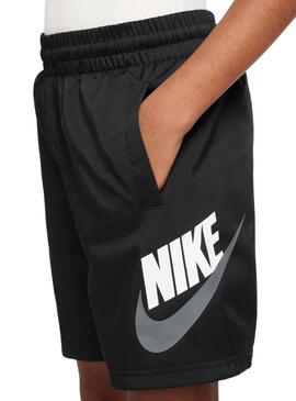 Bermuda Nike Woven negro para niño y niña