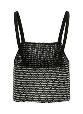 Top Only Tove negro para mujer