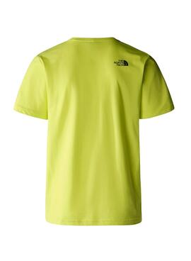 Camiseta The North Face Easy amarillo para hombre