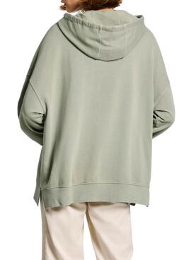 Sudadera Pepe Jeans Evelina verde para mujer