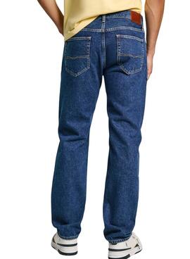 Pantalón Vaquero Pepe Jeans loose denim oscuro para hombre