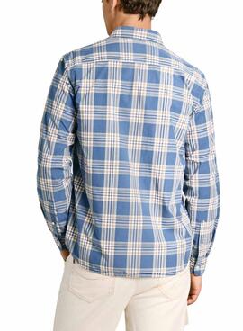 Camisa Pepe Jeans Markle azul para hombre
