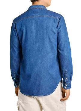 Camisa Pepe Jeans regular denim para hombre
