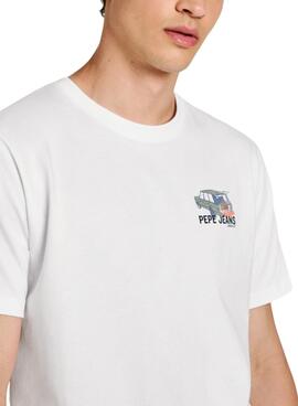 Camiseta Pepe Jeans Arshine blanco para hombre