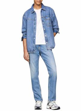 Zapatillas Tommy Jeans Archive Retro Runner plateadas para hombre