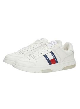 Zapatillas Tommy Jeans Brooklyn en blanco para mujer 