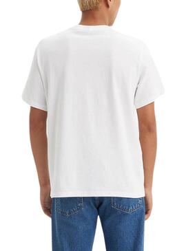Camiseta Levis Corded blanco para hombre