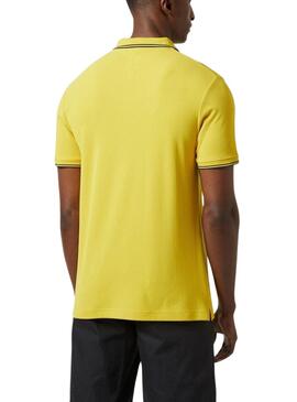 Polo Helly Hansen Kos UPF 50 amarillo para hombre