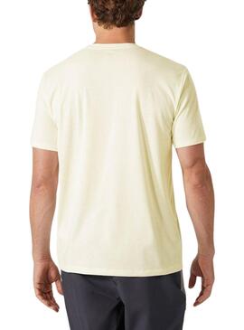 Camiseta Helly Hansen Skog UPF 40 amarillo para hombre