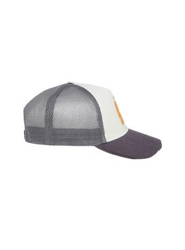 Gorra El Pulpo Sealovers blanco y azul para hombre