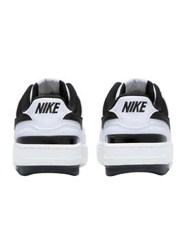 Zapatillas Nike Gamma Force blanco y negro para mujer