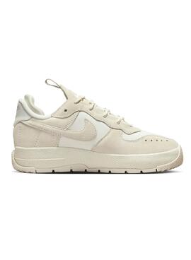 Zapatillas Nike Air Force 1 Wild beige para mujer