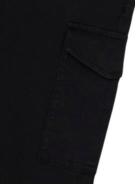 Pantalón Name It Rose cargo negro para niña