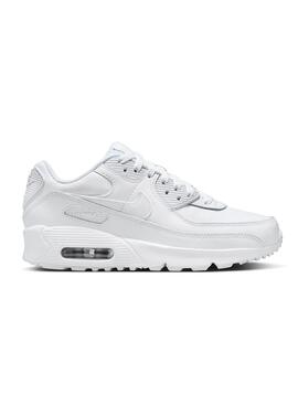 Zapatillas Nike Air Max 90 blanco para niño y niña