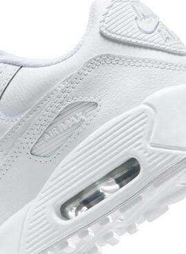 Zapatillas Nike Air Max 90 blanco para niño y niña