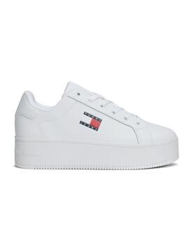 Zapatillas Tommy Jeans Flatform  blanco para mujer 