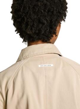 Gabardina  Pepe Jeans Alice beige mujer                                                                                                                                                                                                                        