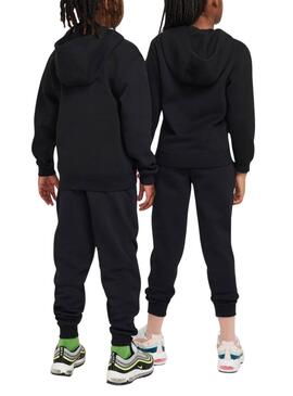 Chándal Nike Sportswear Club Fleece negro para niño y niña