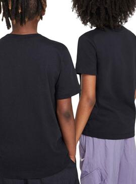 Camiseta Nike Emb Futura negro para niño y niña