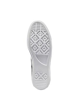 Zapatillas Converse Chuck Taylor All Star Platform Altas Cuero Negro para mujer