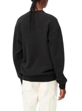 Sudadera Carhartt básica negra para mujer