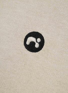 Sudadera Name It Vimo beige para niño