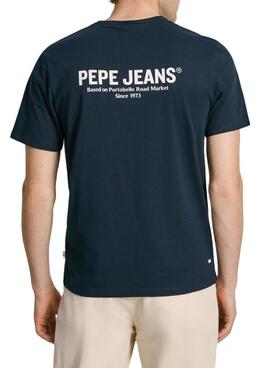 Camiseta Pepe Jeans azul marino para hombre