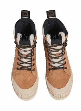 Botas Pepe Jeans Ascot tostado para mujer
