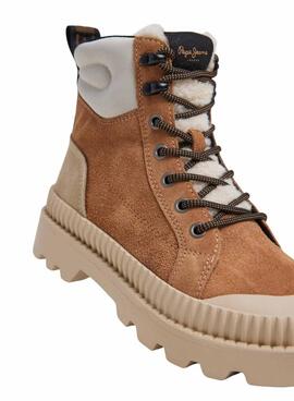 Botas Pepe Jeans Ascot tostado para mujer