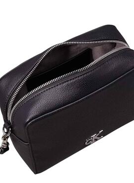 Bolso Calvin Klein Jeans Minimal Camera negro para mujer