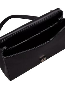Bolso Calvin Klein Jeans Camera Deboss negro para mujer