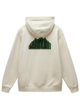 Camiseta Napapijri Linth beige para hombre