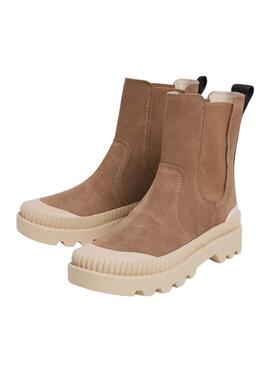 Botas Pepe Jeans Ascot tostado para mujer