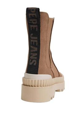 Botas Pepe Jeans Ascot tostado para mujer