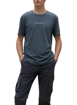 Camiseta Ecoalf Almeralf petrol para hombre
