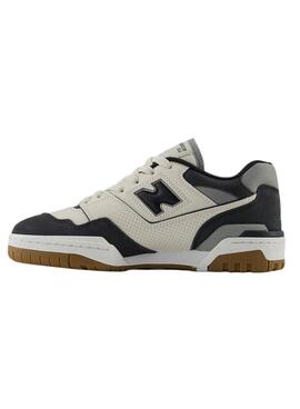 Zapatillas New Balance BBW550 negro y beige para mujer