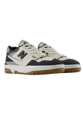 Zapatillas New Balance BBW550 negro y beige para mujer