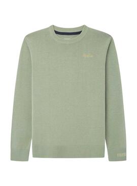 Jersey Pepe Jeans Tottenham verde para niño