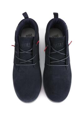 Botas Walkin Pitas Jaya marino para hombre