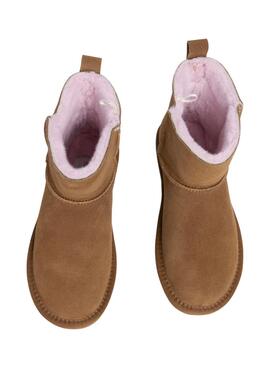 Botas Pepe Jeans Diss marrón para niña