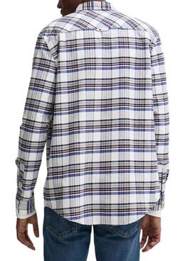 Camisas Tommy Jeans TJM REG Oxford Check Shirt Blanco Hombre. 47 caracteres.