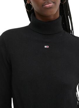Jersey  Tommy Jeans Essential en negro  para mujer  