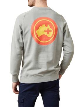 Sudadera Altonadock Maps gris para hombre