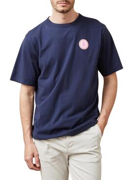 Camiseta Altonadock Circle marino para hombre
