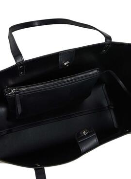 Bolso tote Pepe Jeans Swing negro para mujer 