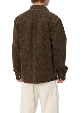 Sobrecamisa Carhartt Conro leopardo para hombre