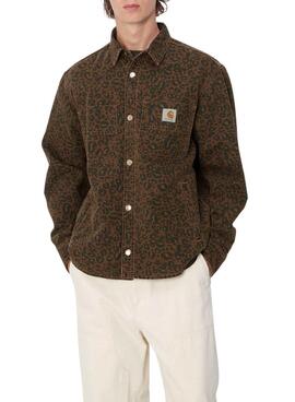 Sobrecamisa Carhartt Conro leopardo para hombre