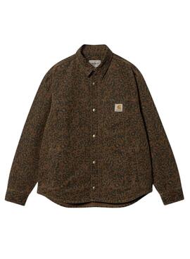 Sobrecamisa Carhartt Conro leopardo para hombre